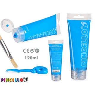 Tubo di Vernice Acrilica Neon 120ml