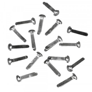 Agrafes à tête ronde en métal 18 pcs