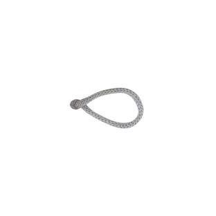 Knitted hose with wire 5mm light grey 3m