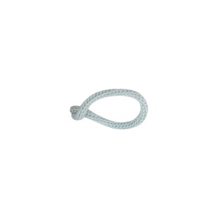 Knitted tube with wire, 5mm ø, baby blue, 3 m