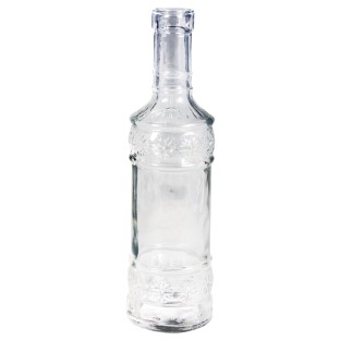 Bottiglia di vetro nobile 21cm