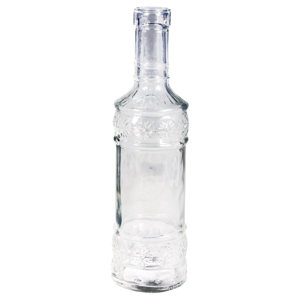 Glass bottle noble 21cm