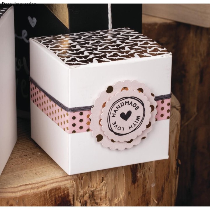 Stempel "Handmade with love" 3cm