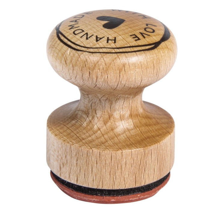 Stamp "Handmade with love" 3cm