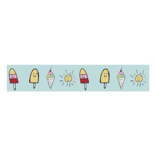 Washi Tape Sunny Icecream 10m