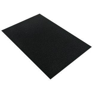 Textilfilz schwarz 30x45cm