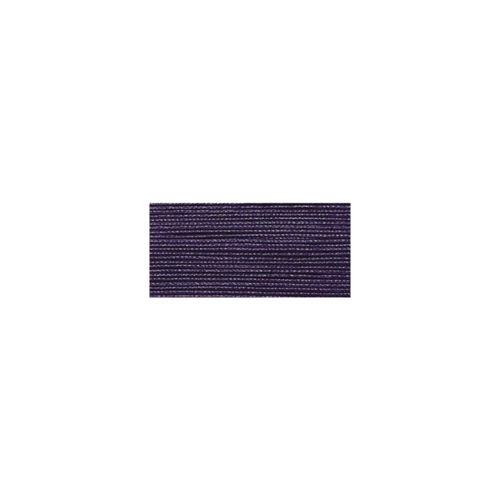 Cotton cord waxed purple 20m