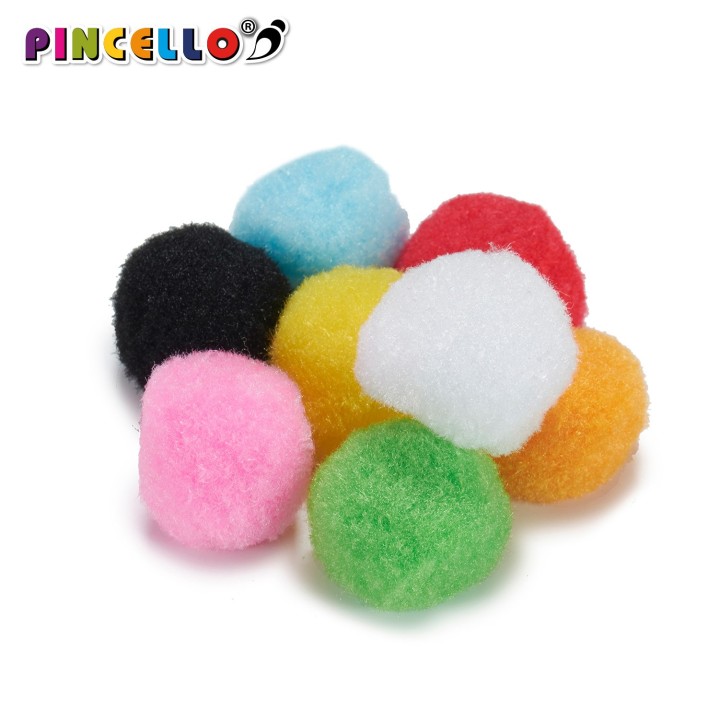 Pompom misti 50 pezzi.