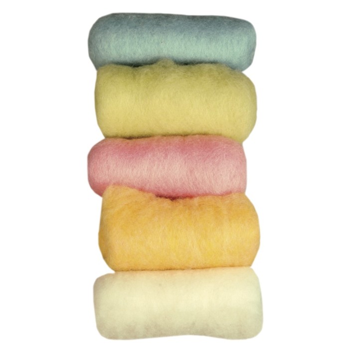 Pure new wool summer mix 5 pcs.