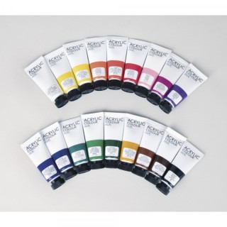 Set di colori acrilici per artisti