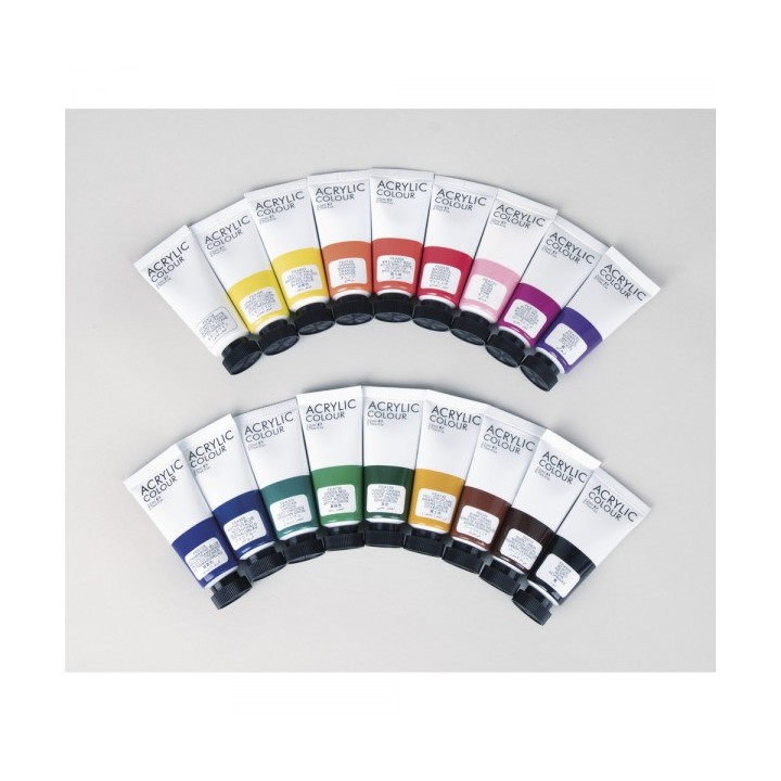 Set d'artiste de peinture acrylique