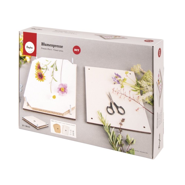 Presse à fleurs kit de bricolage FSC naturel