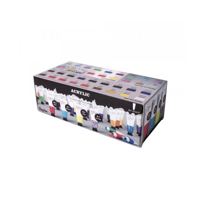 Acrylic paints artist set