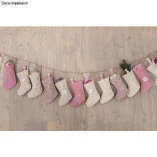 Advent Calendar Christmas Stockings