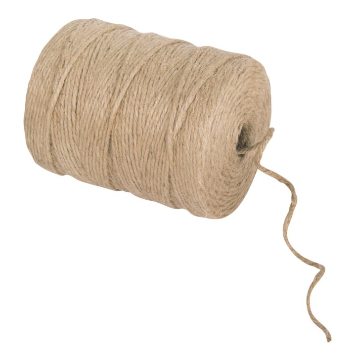 Jute yarn 3-ply natural 280m