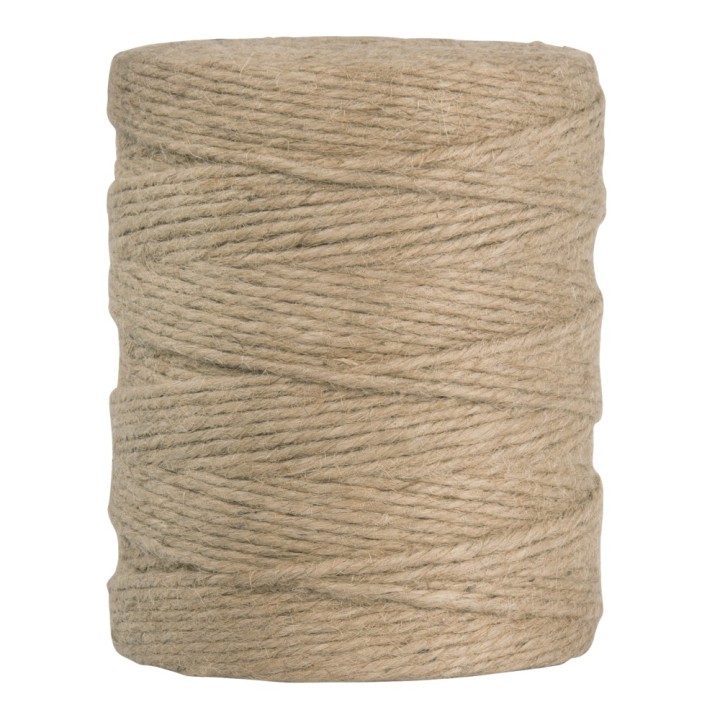 Fil de jute 3 fois naturel 280m