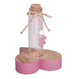 Decorative Heart with Test Tube 7cm