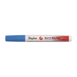 Acryl-Marker azurblau
