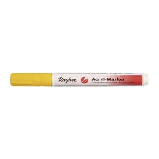 Marqueur acrylique jaune soleil
