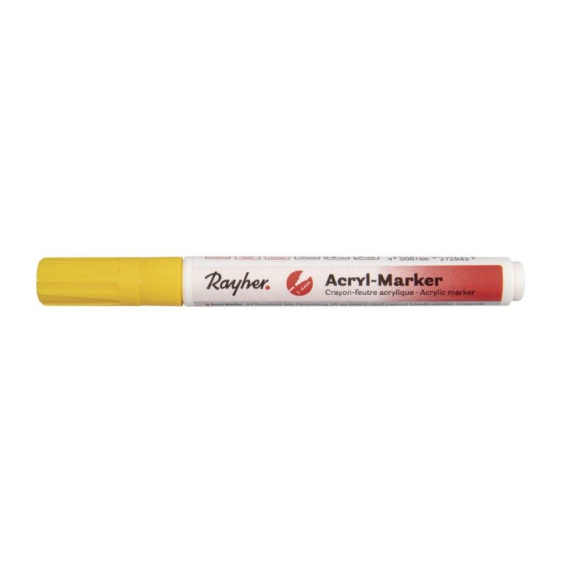 Acrylic marker sun yellow