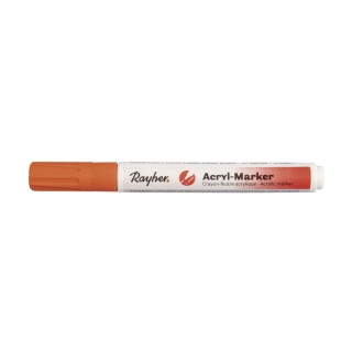 Marqueur acrylique orange