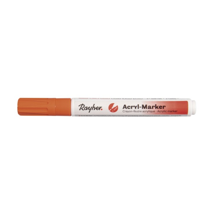 Acrylic marker orange