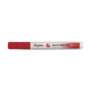 Acrylic marker classic red