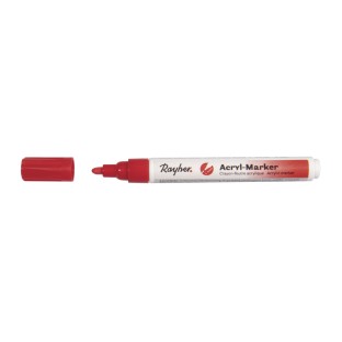 Acrylic marker classic red