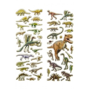 Autocollants dinosaures 20 pièces