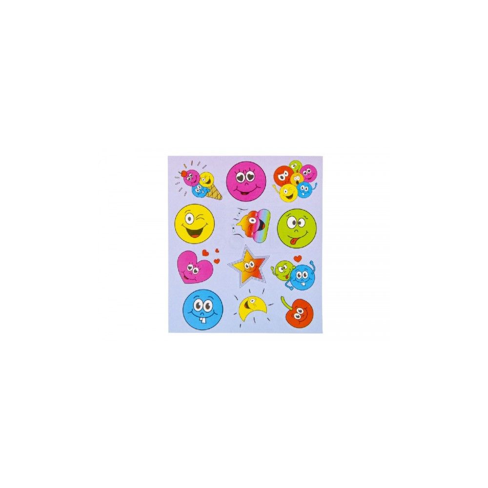Sticker / Sticker Emojis 12 pcs.