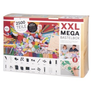 Scatola XXL Mega craft 2.500 pezzi