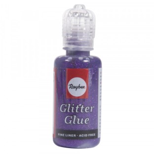 Glitter-Kleber metallic 20 ml