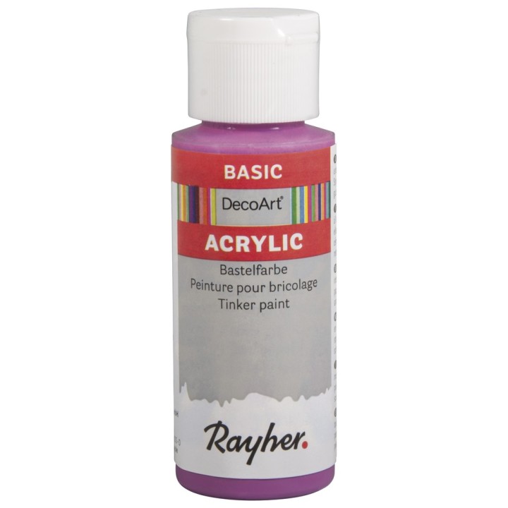Acrylic craft paint hot-pink 59 ml