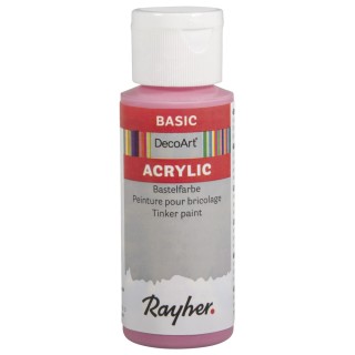 Acrylic craft paint pink 59ml