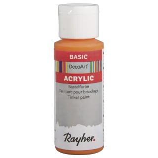Peinture acrylique pour bricolage capriorange 59ml