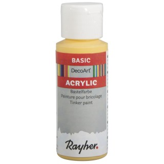 Acrylic craft paint golden yellow 59ml