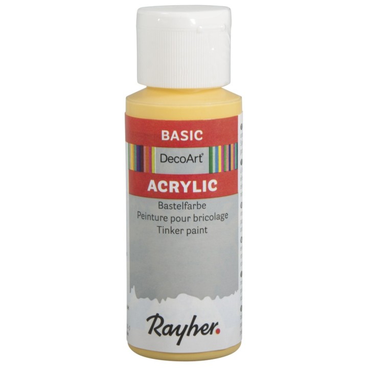 Acrylic craft paint golden yellow 59ml