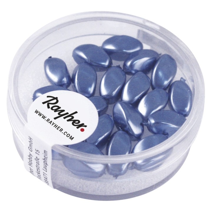 Perline di cera Renaissance Olive azure 20 pz.