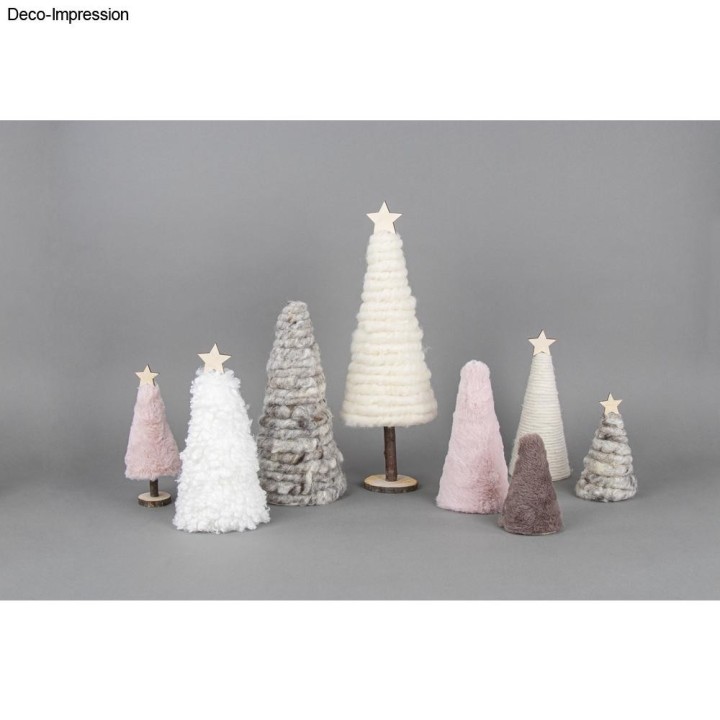 Tessuto felpato color tortora