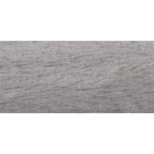 Plush fabric light grey