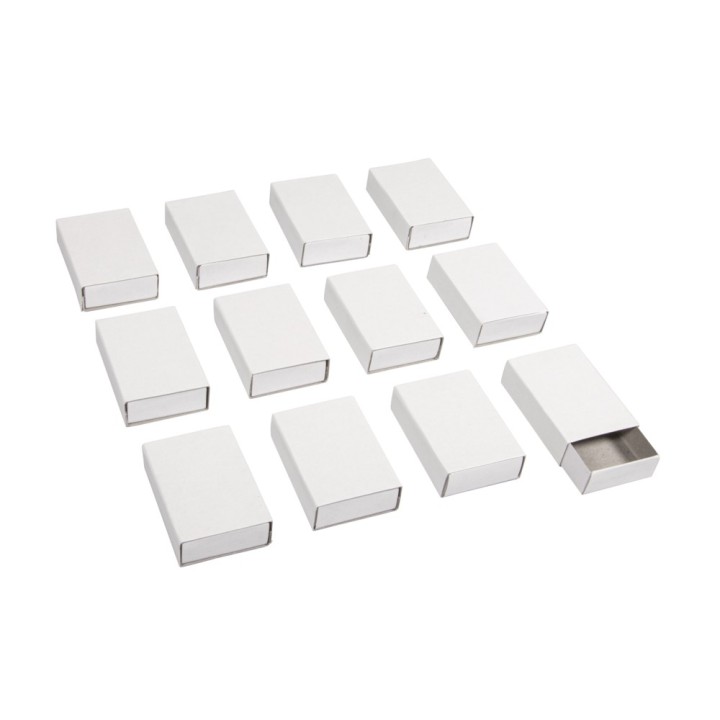 Boîtes d'allumettes petites 12 pcs.