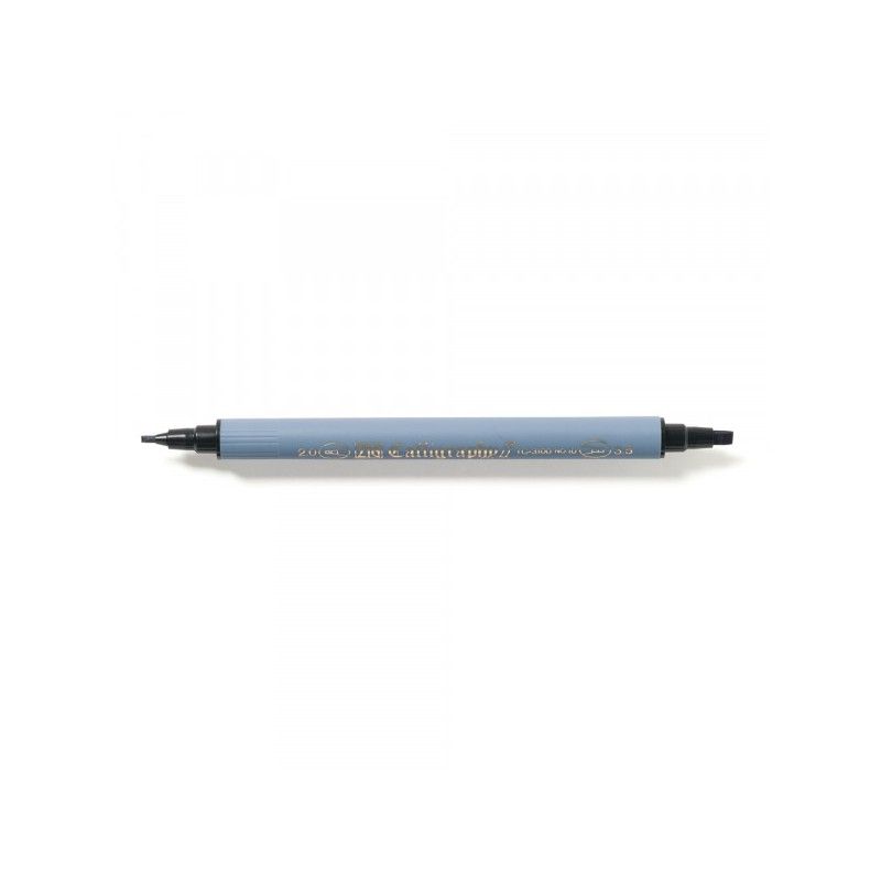 Penna calligrafica 2 + 3,5 mm nero