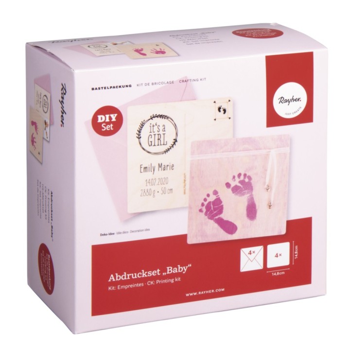 Imprint Set Baby Craft Pack pink