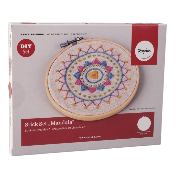 Kit de broderie Mandala