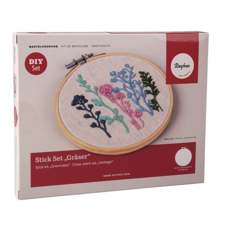 Kit de broderie Herbes Kit de bricolage
