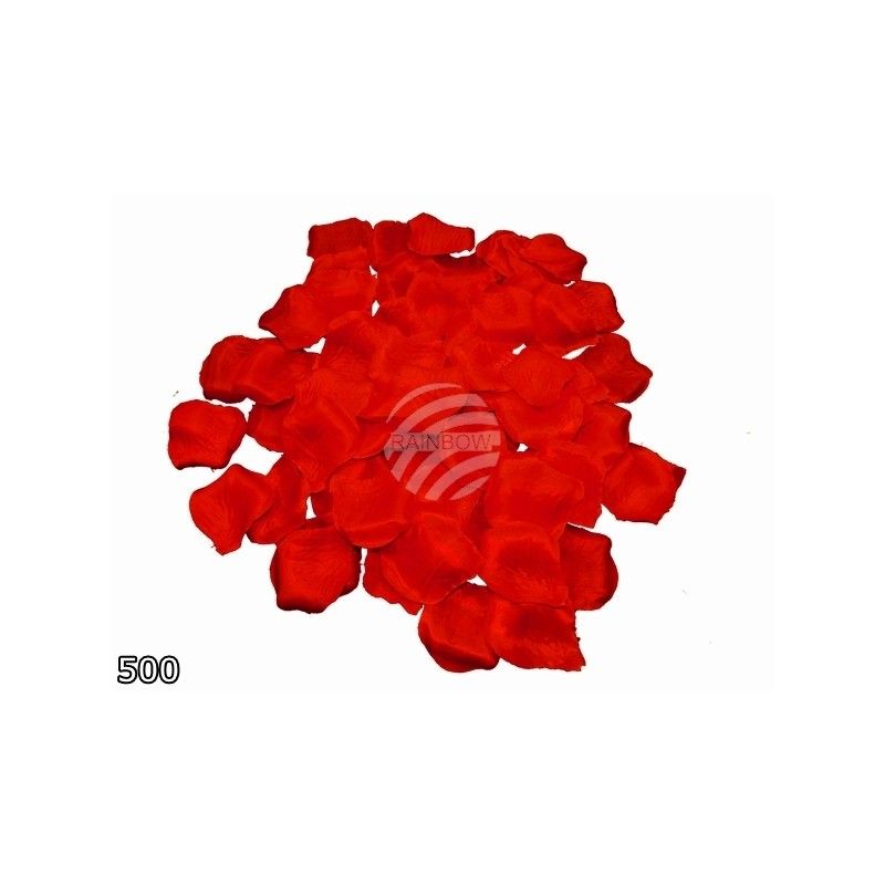 Pétales de rose Pétales rouges 500 pcs