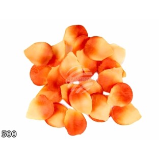 Rosenblätter Blütenblätter orange 500 Stk.