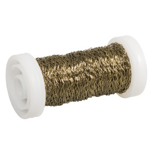 Effect wire 0.25mm gold 60m