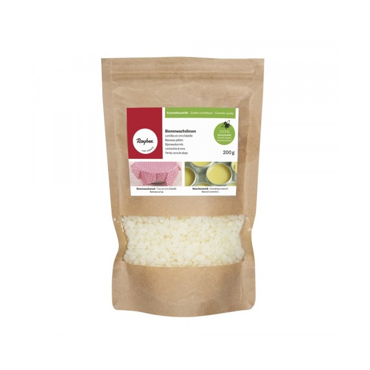 Lentilles en cire d'abeille blanche 200g