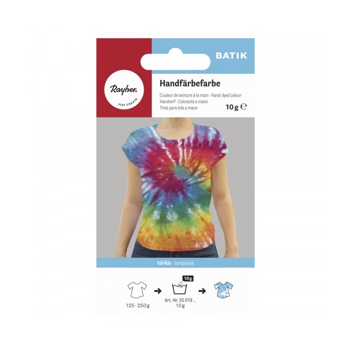 Batik-Handfärbefarbe türkis online kaufen | basteldepot.ch
